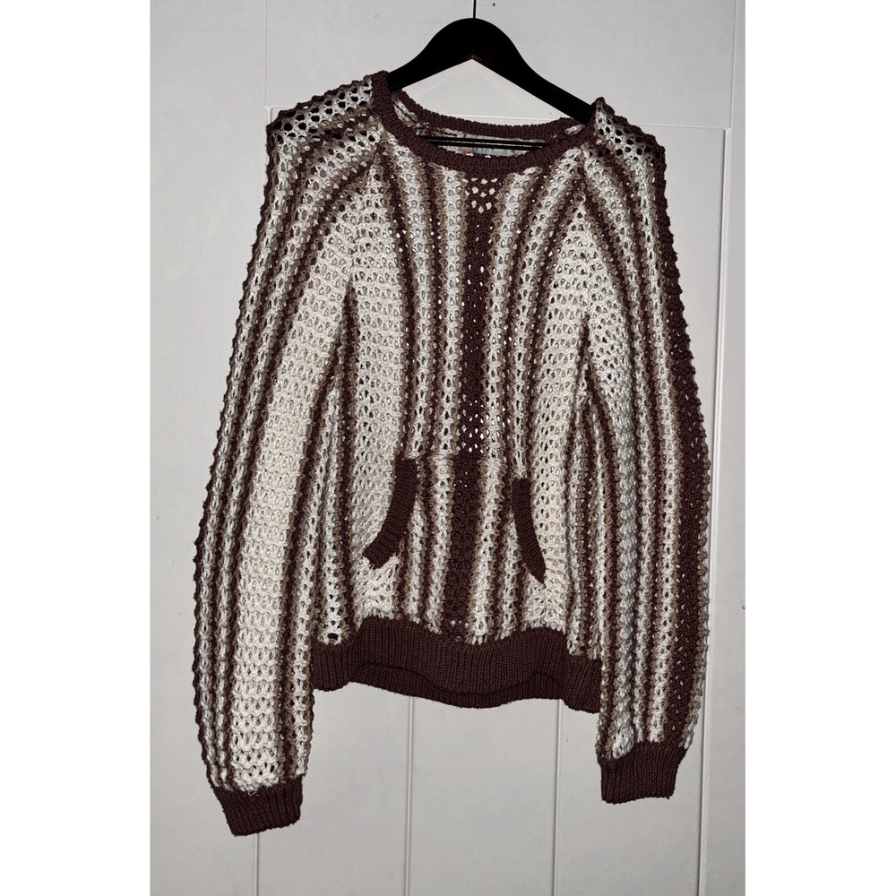Free People Dayton Women M Sweater Slouchy Swim Beachy Surf Street Relaxed NEW